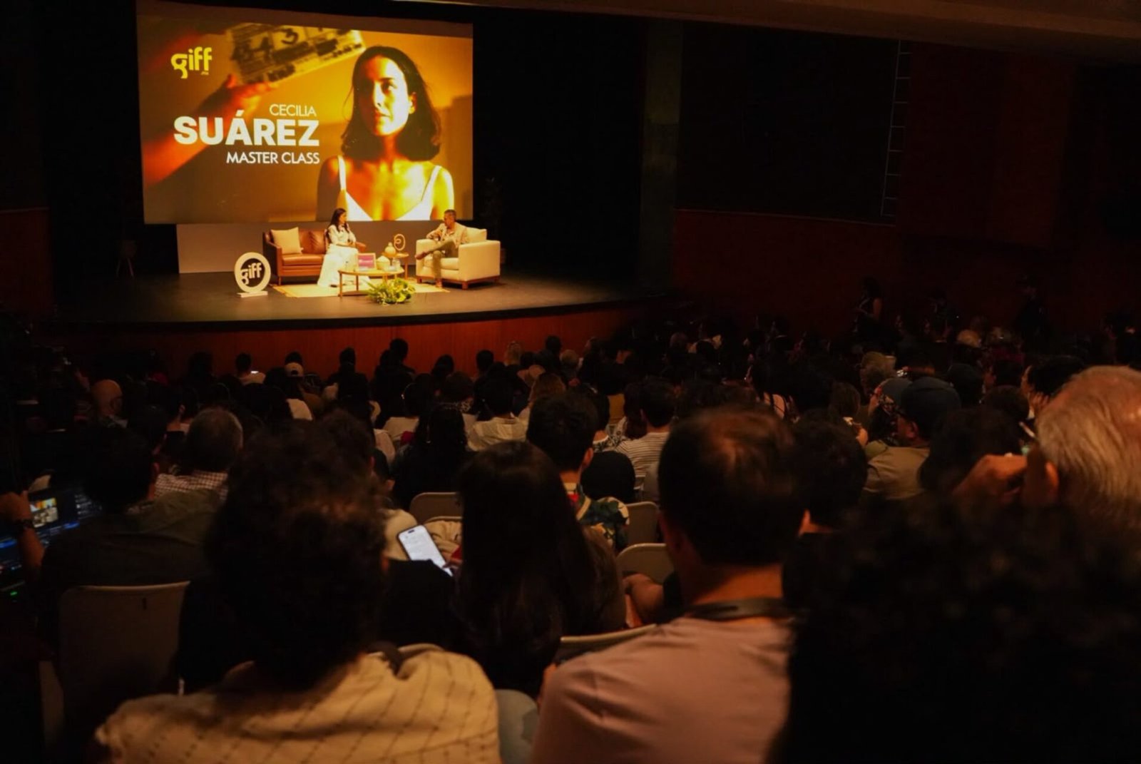 Cecilia Suárez en el GIFF