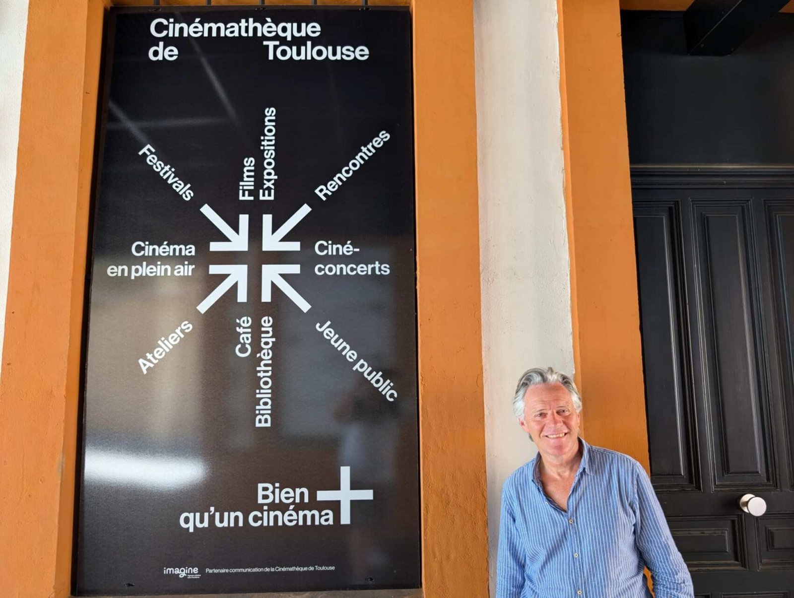 Franck Loiret, director de la Cinémathèque de Toulouse
