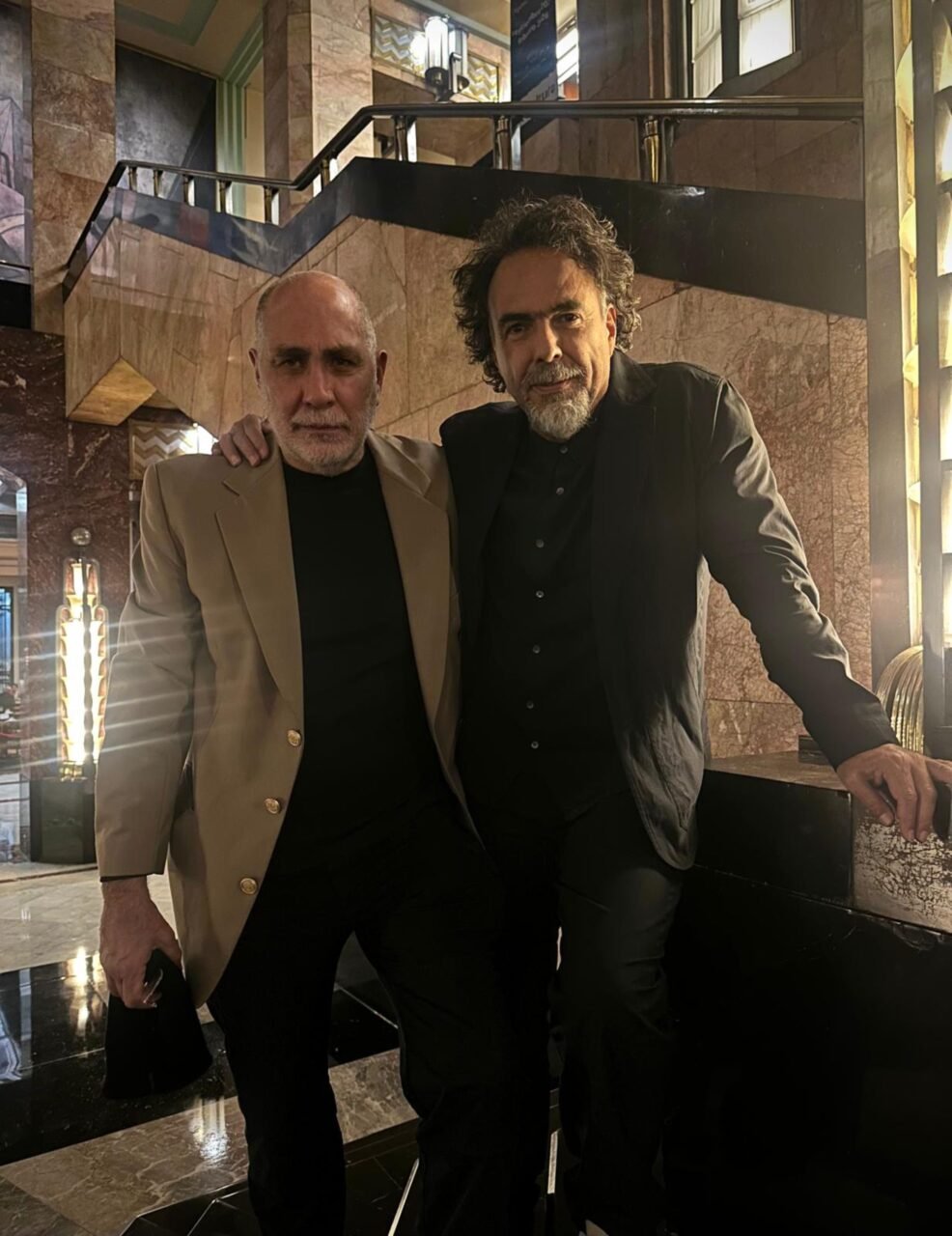 Guillermo Arriaga y Alejandro González Iñárritu