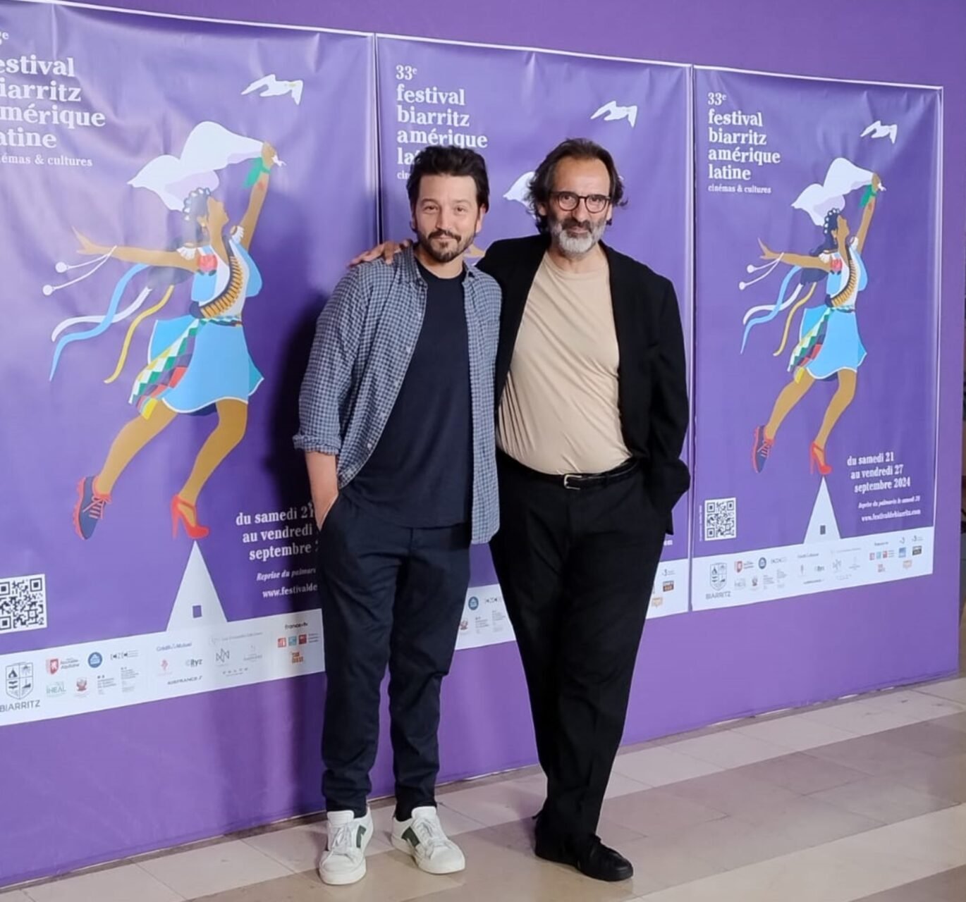 Jean-Christophe Berjon y Diego Luna