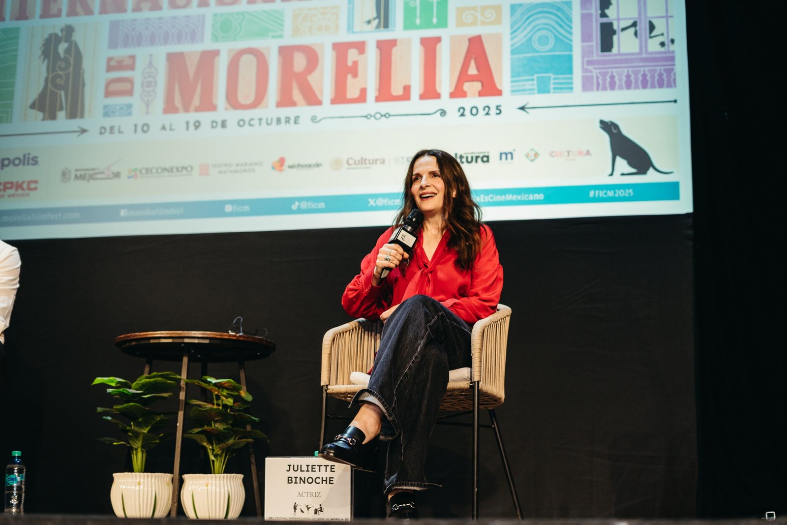 Juliette Binoche en Morelia: Entre la creación, la verdad y la tormenta
