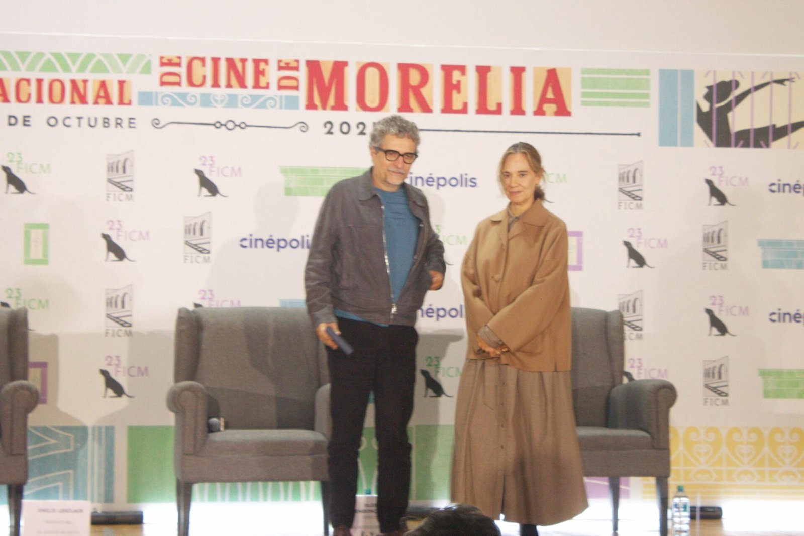 Kleber Mendonça Filho y Daniela Michel