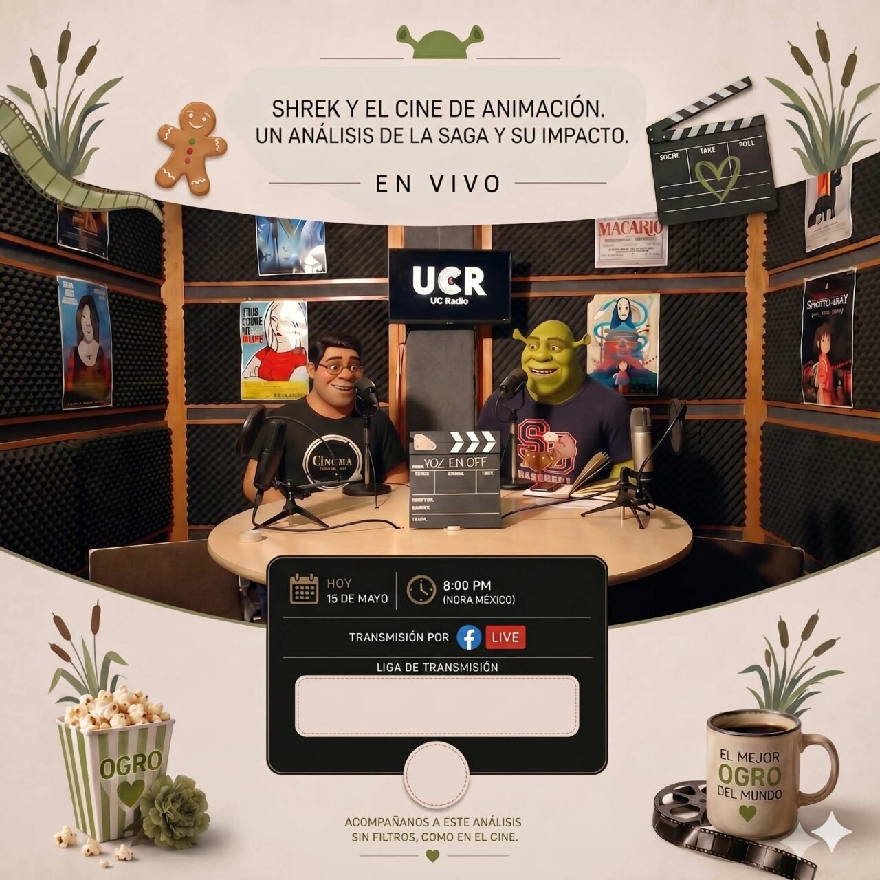 Voz en Off Shrek