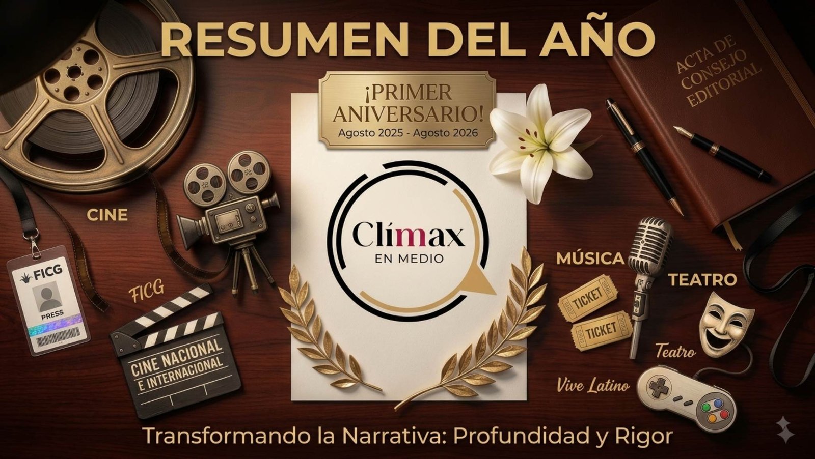 Clímax en Medio cumple un año: Resistencia, rigor y la pasión por la cultura de entretenimiento