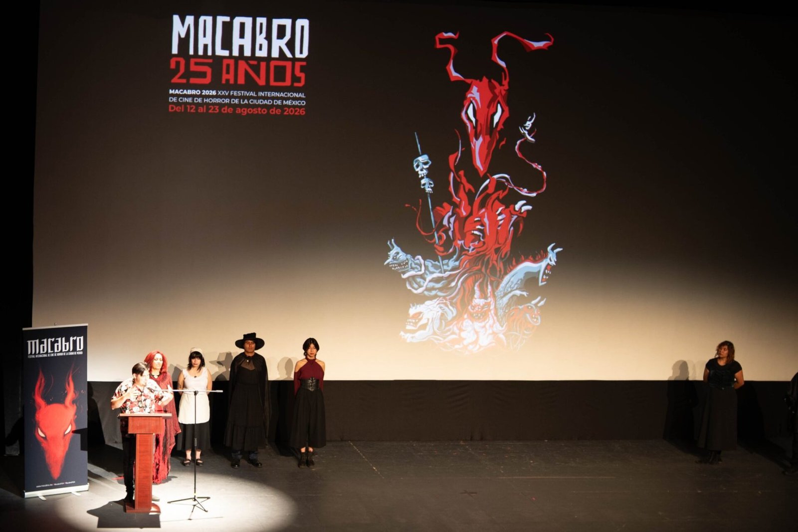 Festival Macabro inauguración