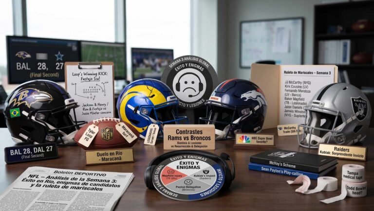 NFL – Análisis de la Semana 3