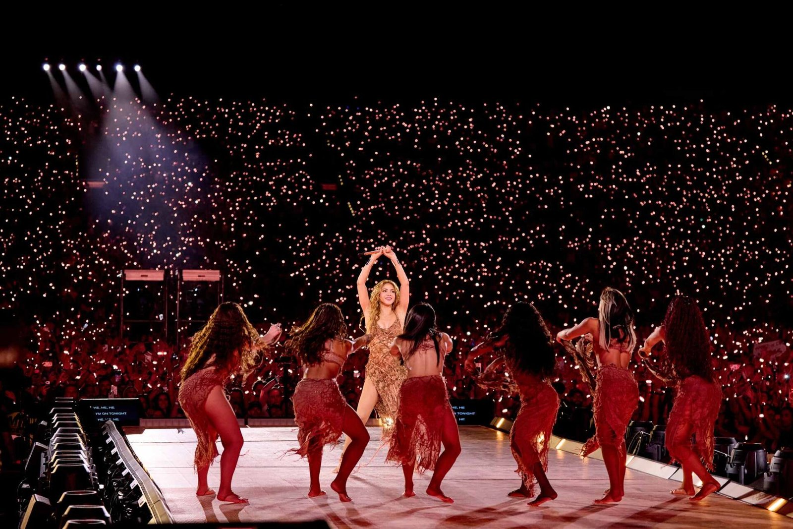 Shakira en Macondo Park de Madrid
