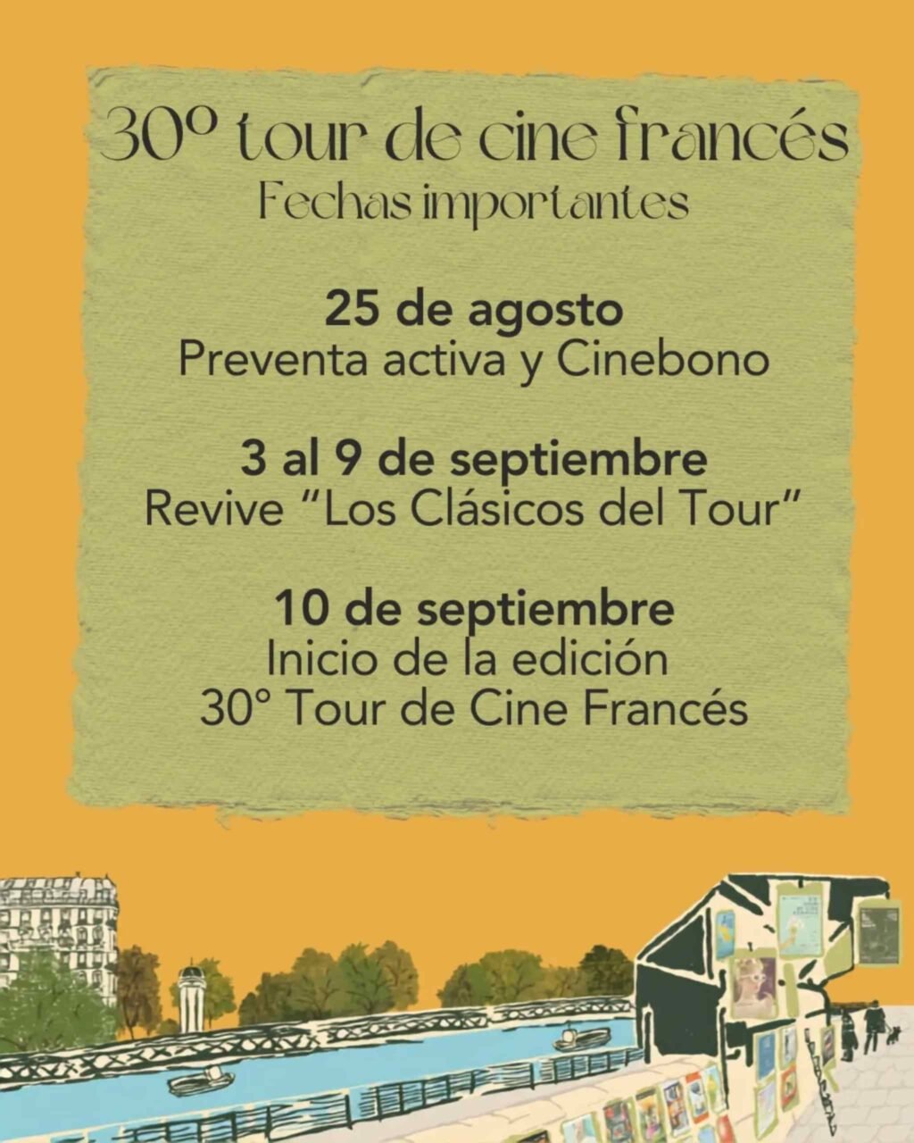 Tour de Cine Francés 2026
